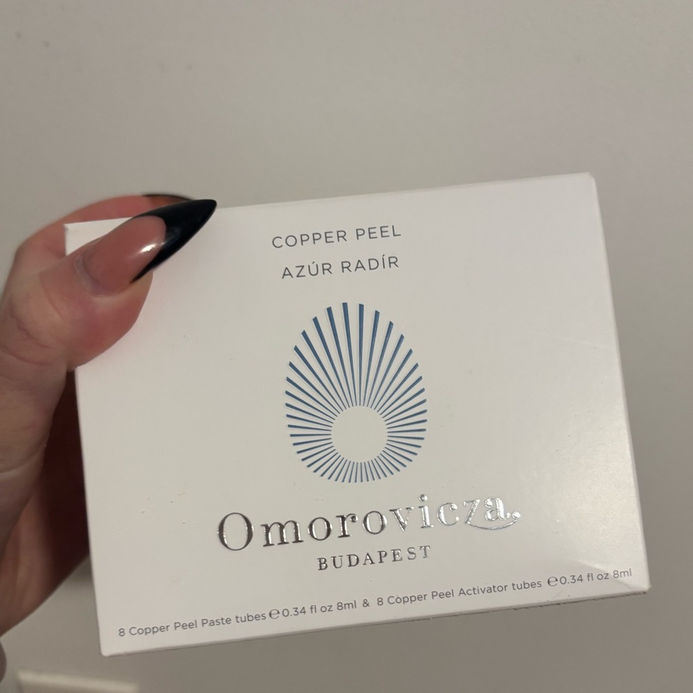 Omorovicza Copper Peel at-home facial